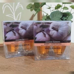 Bath and Body Works White Pumpkin Wallflowers Fragrance Refill 0.8 Oz
